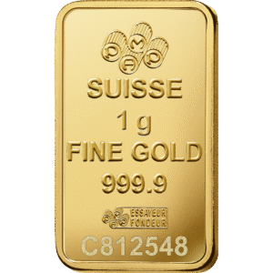 1 Gram Gold Bar